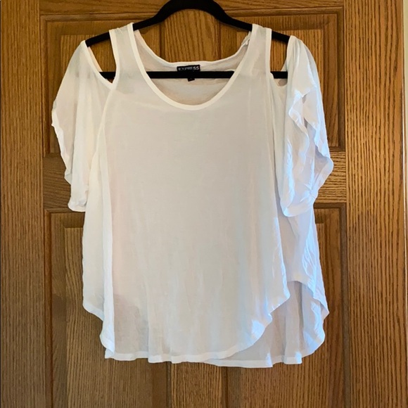 Cold shoulder flowy tee - Picture 2 of 2